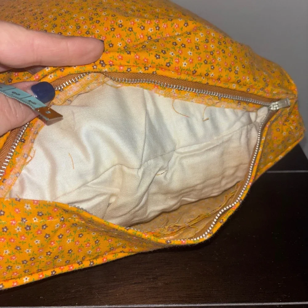 Handmade vintage crewel
